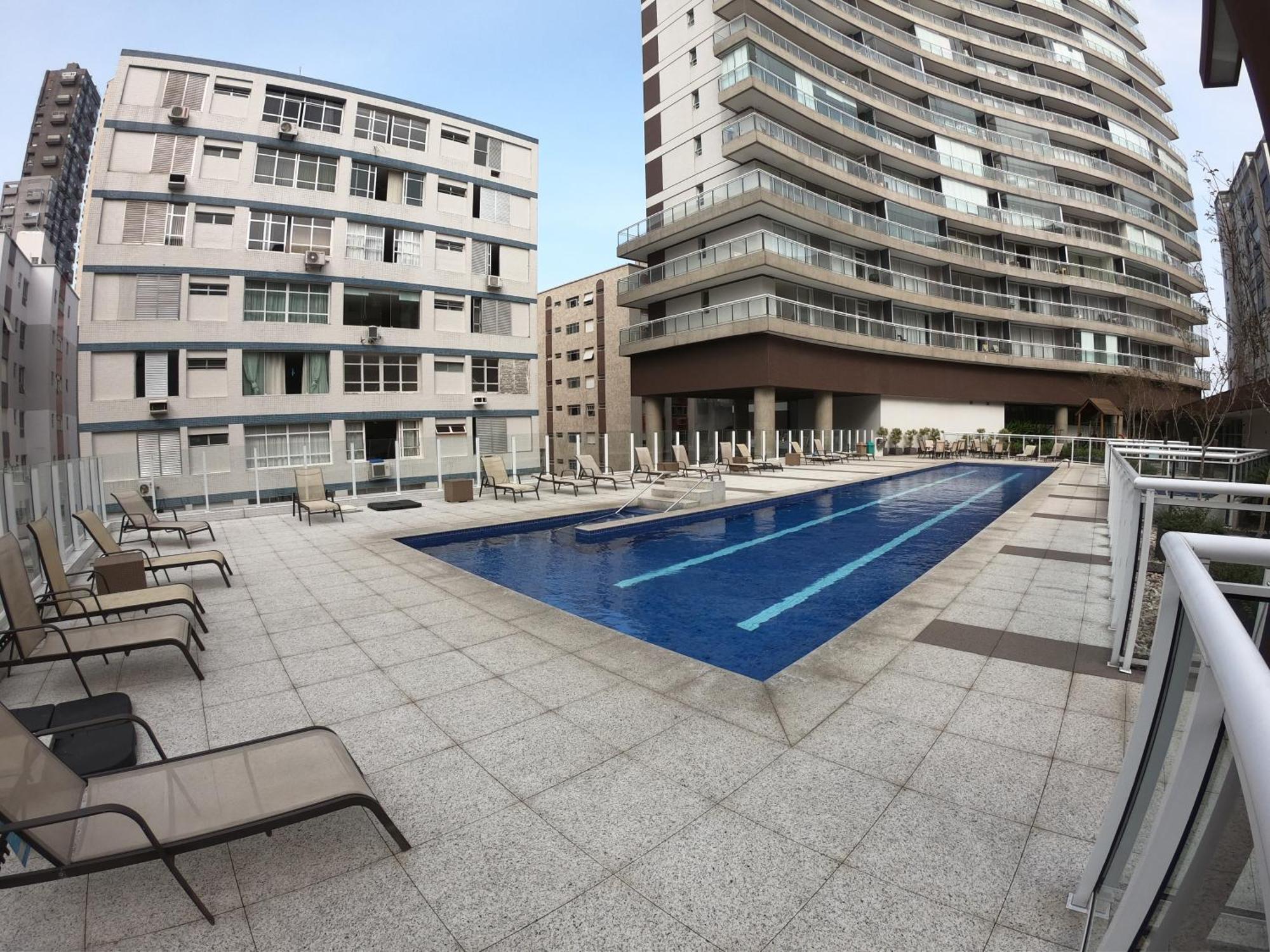 Book Santos Unlimited 817 Elegancia Vista Mar Apartman Kültér fotó