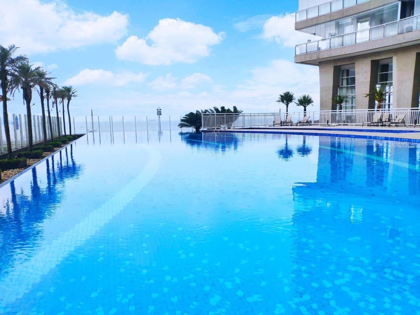Book Santos Unlimited 817 Elegancia Vista Mar Apartman Kültér fotó